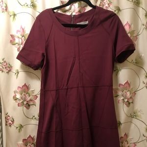 Maroon athlete dress